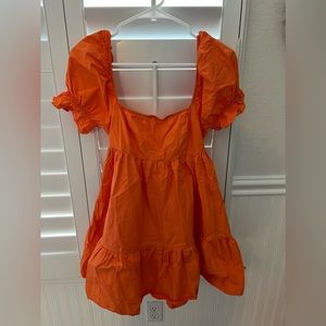 Orange Dress